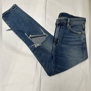 Citizens of Humanity🎀
Rocket Crop High Rise Skinny  🎀